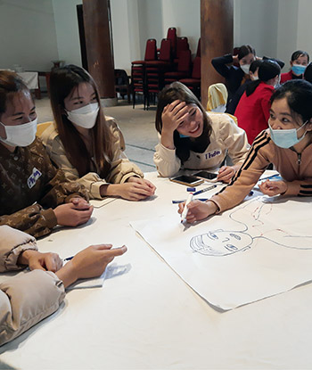 Tập huấn “Phụ nữ di cư lao động an toàn và phòng chống bạo lực trên cơ sở giới” tại Thạch Hà