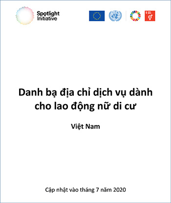 Danh bạ địa chỉ dịch vụ dành cho lao động nữ di cư Việt Nam