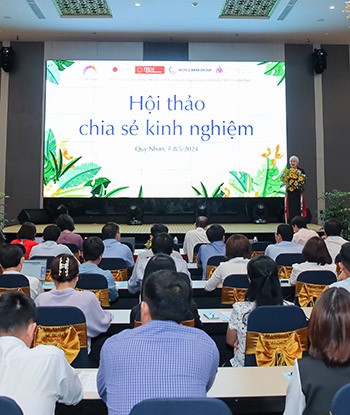 Hội thảo chia sẻ kinh nghiệm Dự án SPR-COVID tại Quy Nhơn